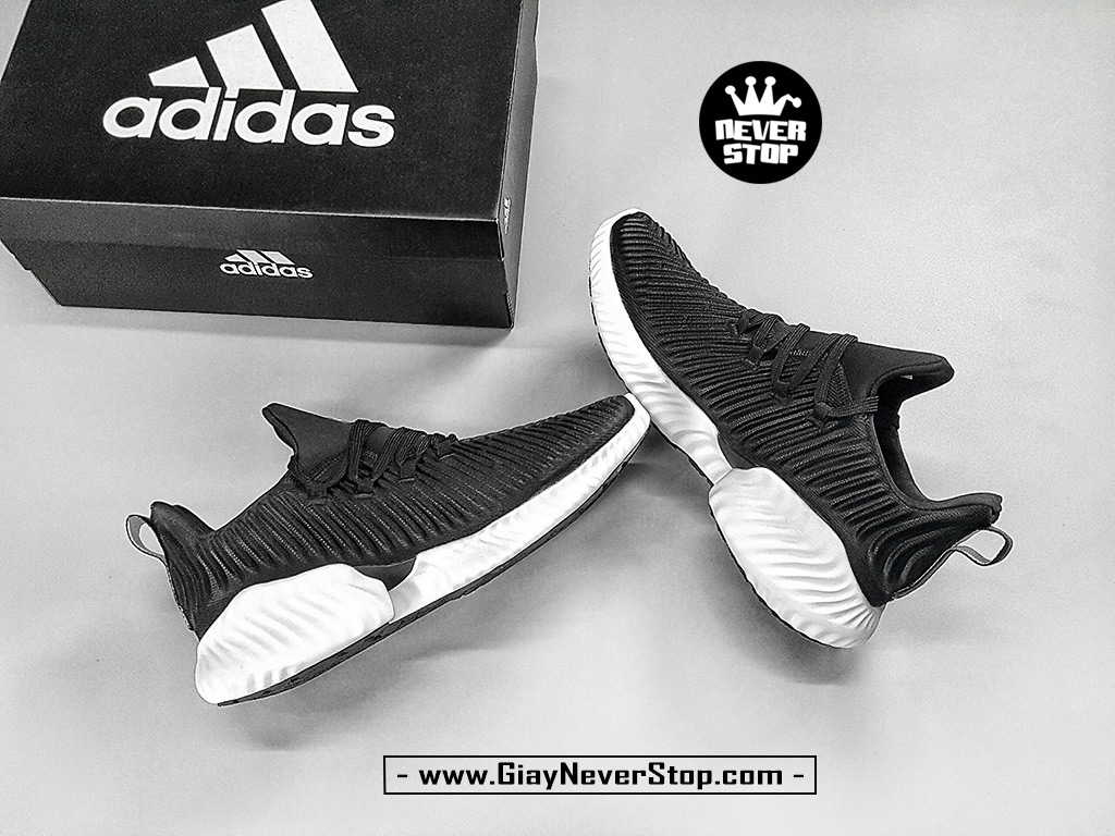 Giày tập gym Adidas Alpabounce Instinct đen trắng hàng chất lượng cao giá tốt HCM