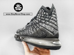 Giày NIKE LEBRON 17 ĐEN TRẮNG bóng rổ nam hàng replcia 1:1 chuẩn chất lượng cao hàng đẹp giá tốt nhất HCM
