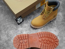 Giày bốt Timberland Boot vàng nâu cổ cao sfake replica chính hãng giá tốt HCM