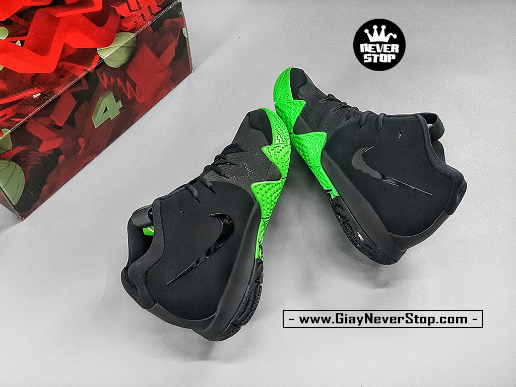 Giày Kyrie 4 đen xanh lá chuyên bóng rổ hàng sfake chất lượng cao giá tốt HCM