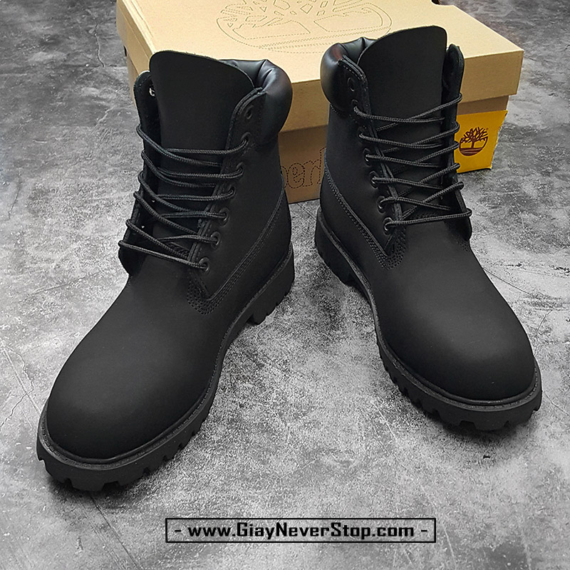 Giày bốt Timberland Boot màu đen đi tuyết đi phượt chất lượng giá rẻ HCM